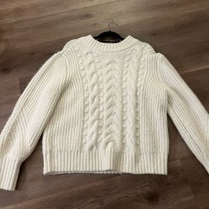 Cream Crewneck Sweater